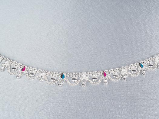 Indian Silver Anklet „Shinja“